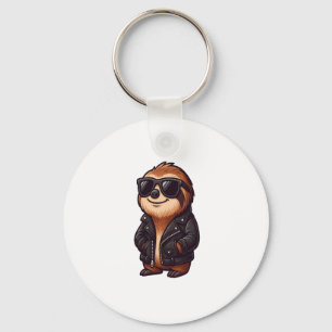 Sloth Chill Mood Key Ring