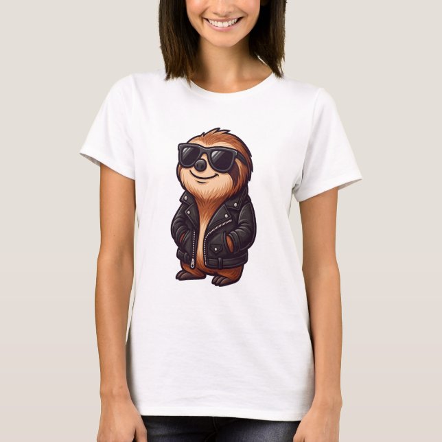 Sloth Chill Mood T-Shirt (Front)
