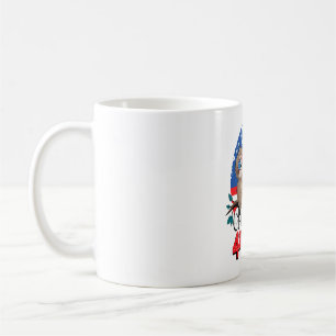 Sloth Chill the 4th out Patriotic USA Coffee Mug