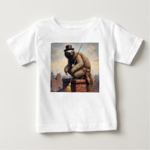 Sloth Chimney Sweep Baby T-Shirt