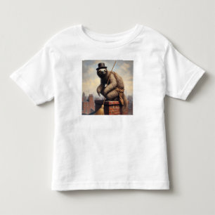 Sloth Chimney Sweep Toddler T-Shirt