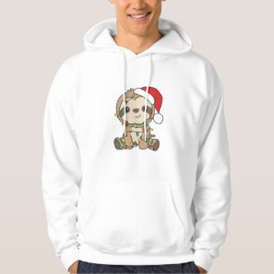 Sloth Christmas Winter Animals Sloths Hoodie