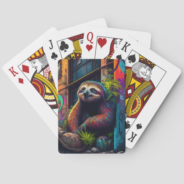 Sloth Classic Playing Cards (Back)