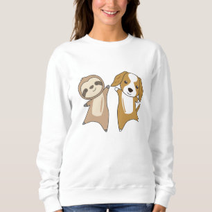 Sloth Cocker Spaniel Dog Animal Lovers Sloths Sweatshirt