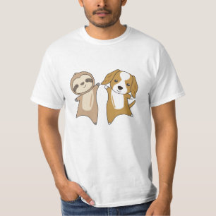 Sloth Cocker Spaniel Dog Animal Lovers Sloths T-Shirt