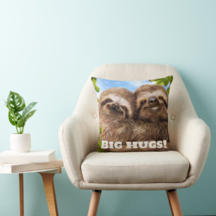 Sloth Couple Cushion