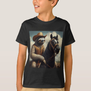 Sloth Cowboy T-Shirt
