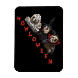 Sloth Custom Happy Halloween Shirt Sloth Graphic Magnet