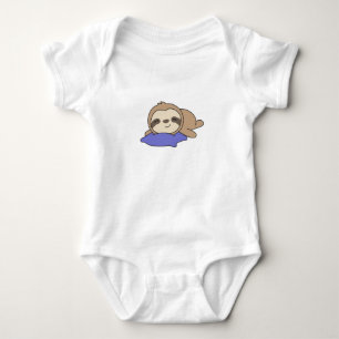 Sloth Cute Animals For Kids Funny Sloths Baby Bodysuit