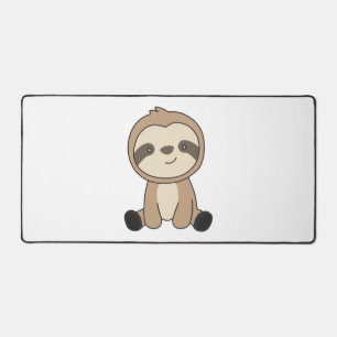 Sloth Cute Animals For Kids Funny Sloths  Desk Mat