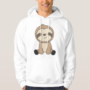 Sloth Cute Animals For Kids Funny Sloths  Hoodie