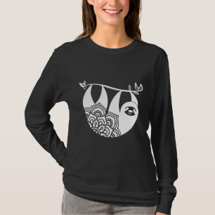 Sloth Cute Sloth Bella Canvas Sloth T-Shirt