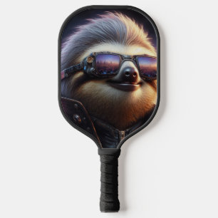 Sloth Cyberpunk Pickleball Paddle