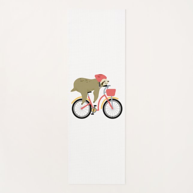 Sloth Cycling Team    Yoga Mat (Front)