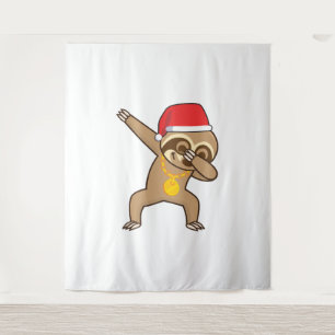 Sloth dab Sticker  Tapestry