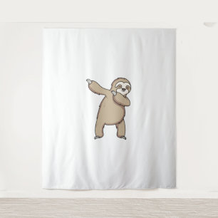 Sloth Dab  Tapestry