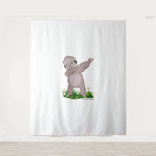 Sloth Dabs  Tapestry
