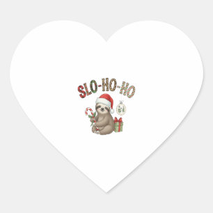 Sloth Design Sloth Heart Sticker
