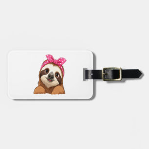 Sloth Design Sloth Luggage Tag