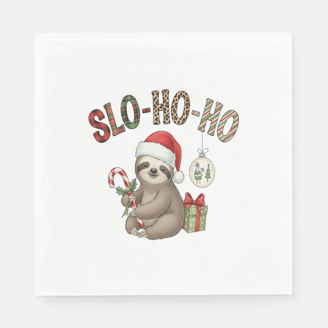 Sloth  Design Sloth Napkin (Front)