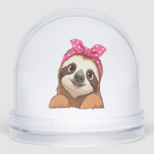 Sloth  Design Sloth Snowglobe