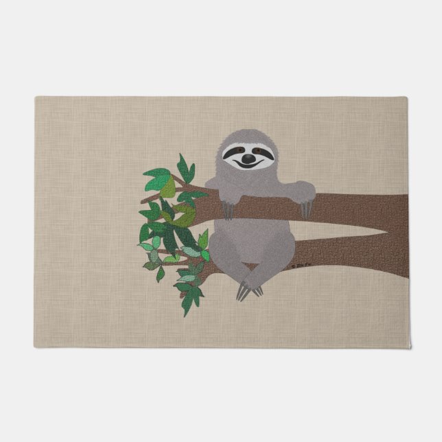 Sloth Doormat (Front)