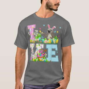 Sloth Easter Egg Hunt Funny Love Sloth Easter Sund T-Shirt