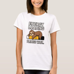 Sloth Energy Saving Mood T-Shirt