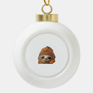 Sloth espuki sison halloween Classic T-Shirt Ceramic Ball Christmas Ornament