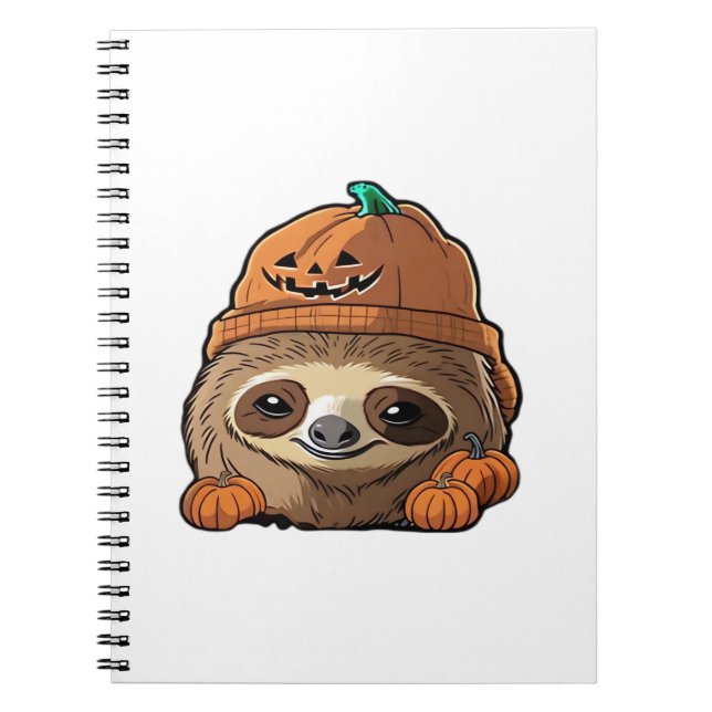 Sloth espuki sison halloween Classic T-Shirt Notebook (Front)