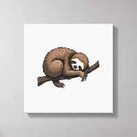 Sloth Etched Art Retro Nature Tee (2)