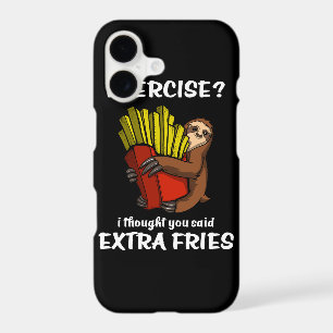 Sloth Exercise I Thought You Said Extra Fries