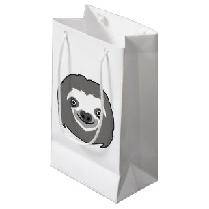 Sloth Face Small Gift Bag