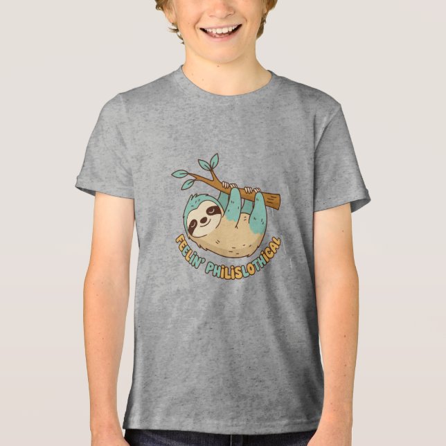 Sloth, "Feelin Philislothical" 2 Tee (Front)