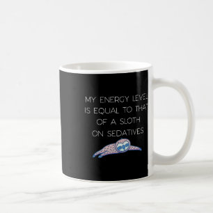 Sloth Fibro Lupus Chronic Fatigue Spoonie Sleepy S Coffee Mug