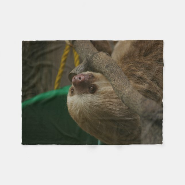 Sloth Fleece Blanket (Front (Horizontal))