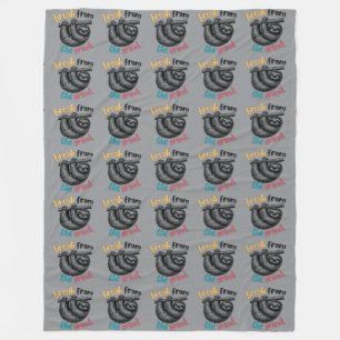 Sloth Fleece Blanket