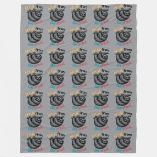 Sloth Fleece Blanket