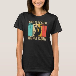 Sloth For Men Women Lazy Sloth Animal T-Shirt