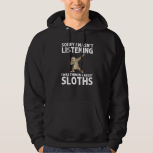 Sloth For Men Women Slow Lazy Sloths Rainforest An Hoodie