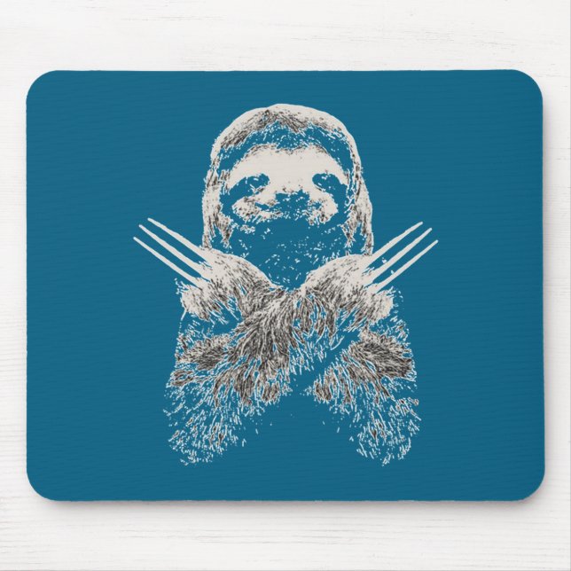Sloth Funny Costume Gift For Lazy S  Mouse Mat (Front)