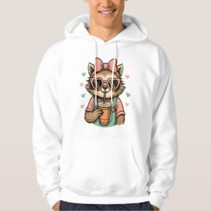 Sloth Girl Coffee Lover Hoodie