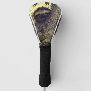 sloth golf head cover