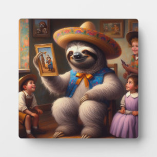 Sloth Grandpa Plaque