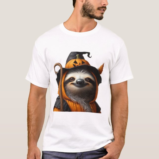 Sloth Halloween Classic T-Shirt (Front)