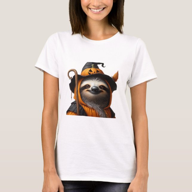 Sloth Halloween Classic T-Shirt (Front)