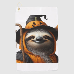 Sloth Halloween Classic T-Shirt Golf Towel