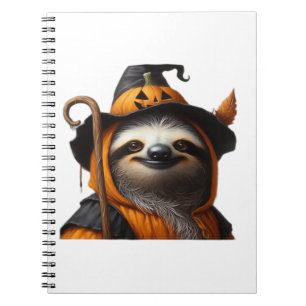 Sloth Halloween Classic T-Shirt Notebook