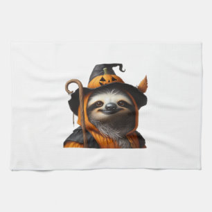 Sloth Halloween Classic T-Shirt Tea Towel