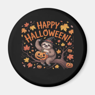 Sloth Halloween Day Classic T-Shirt Magnet